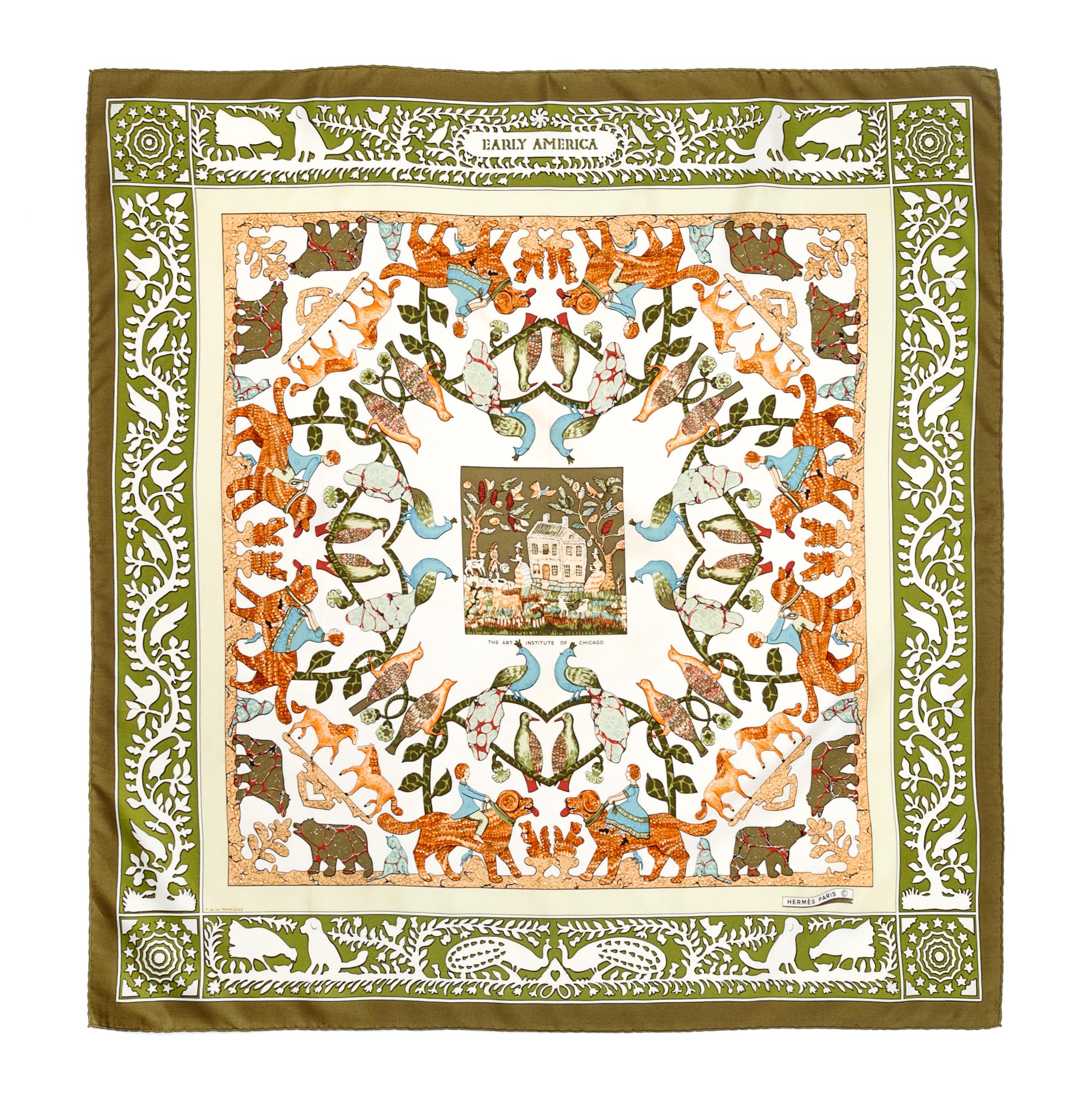 An Hermès 90cm Silk Scarf, 36" x 36".
