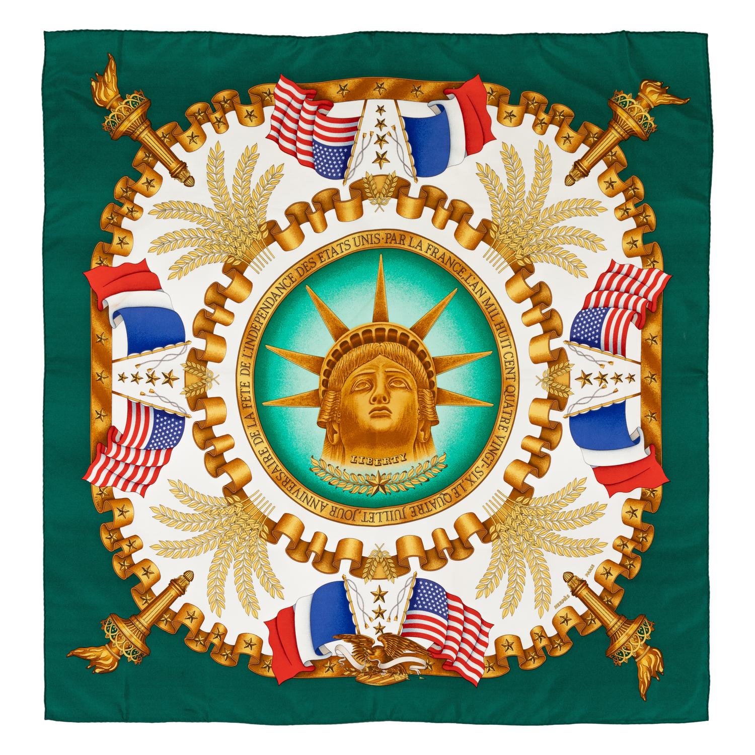 Hermès 90cm Silk Scarf