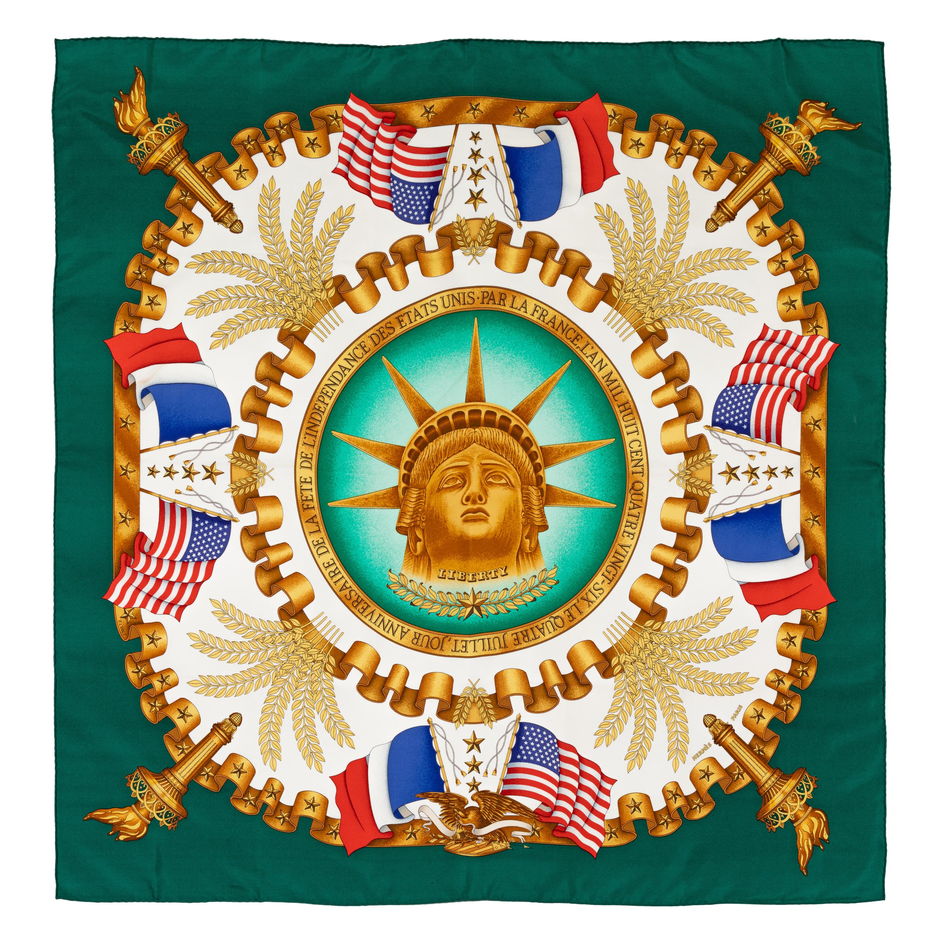 Hermès 90cm Silk Scarf