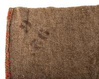 [CIVIL WAR]. Blanket attributed to having been used by 2nd Lieutenant H.B. Sanford, Company G, 92nd New York Infantry.