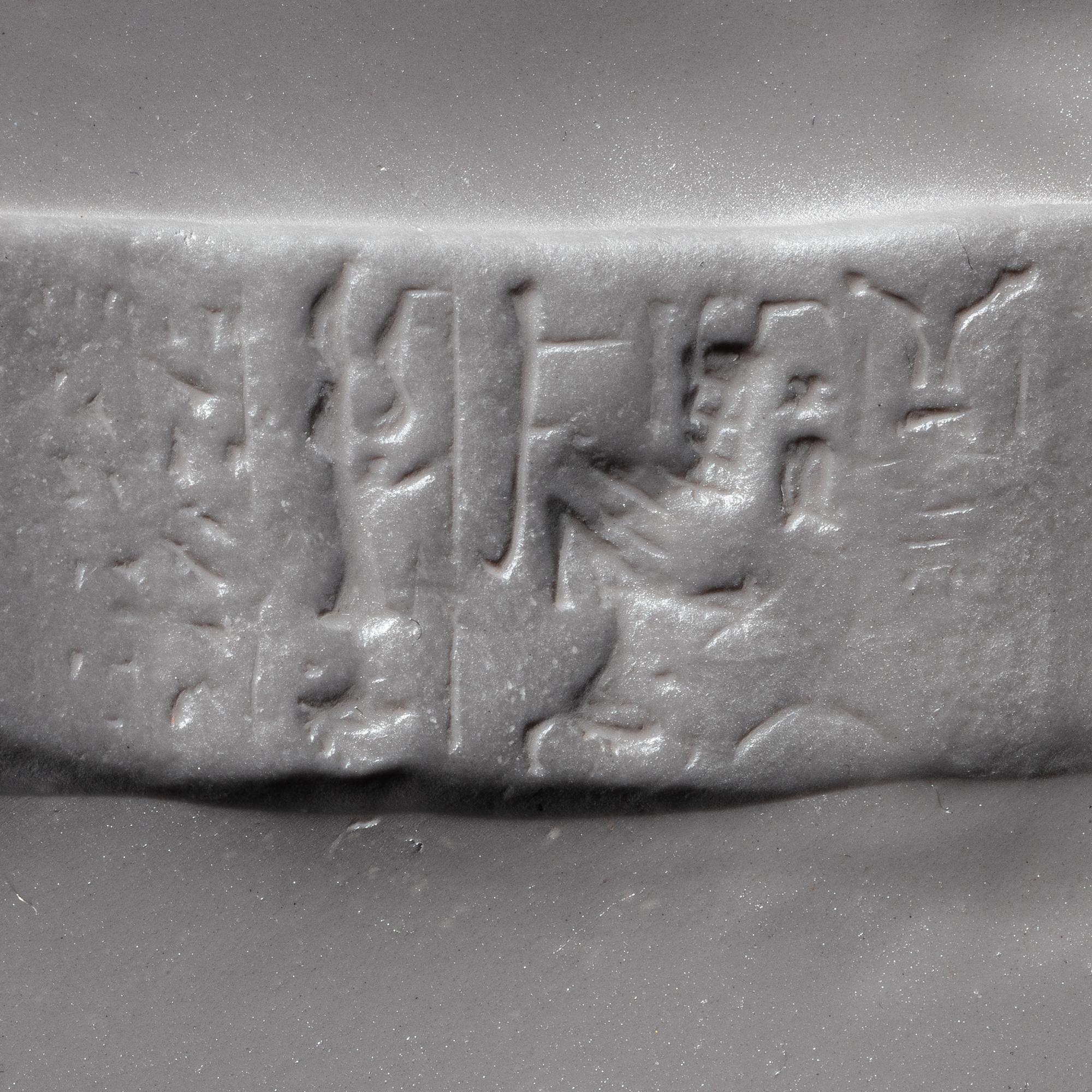Nine Near Eastern Stone Cylinder Seals
