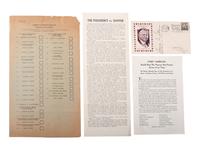 [POLITICS]. A large group of political ephemera from the 1920s-1940s.