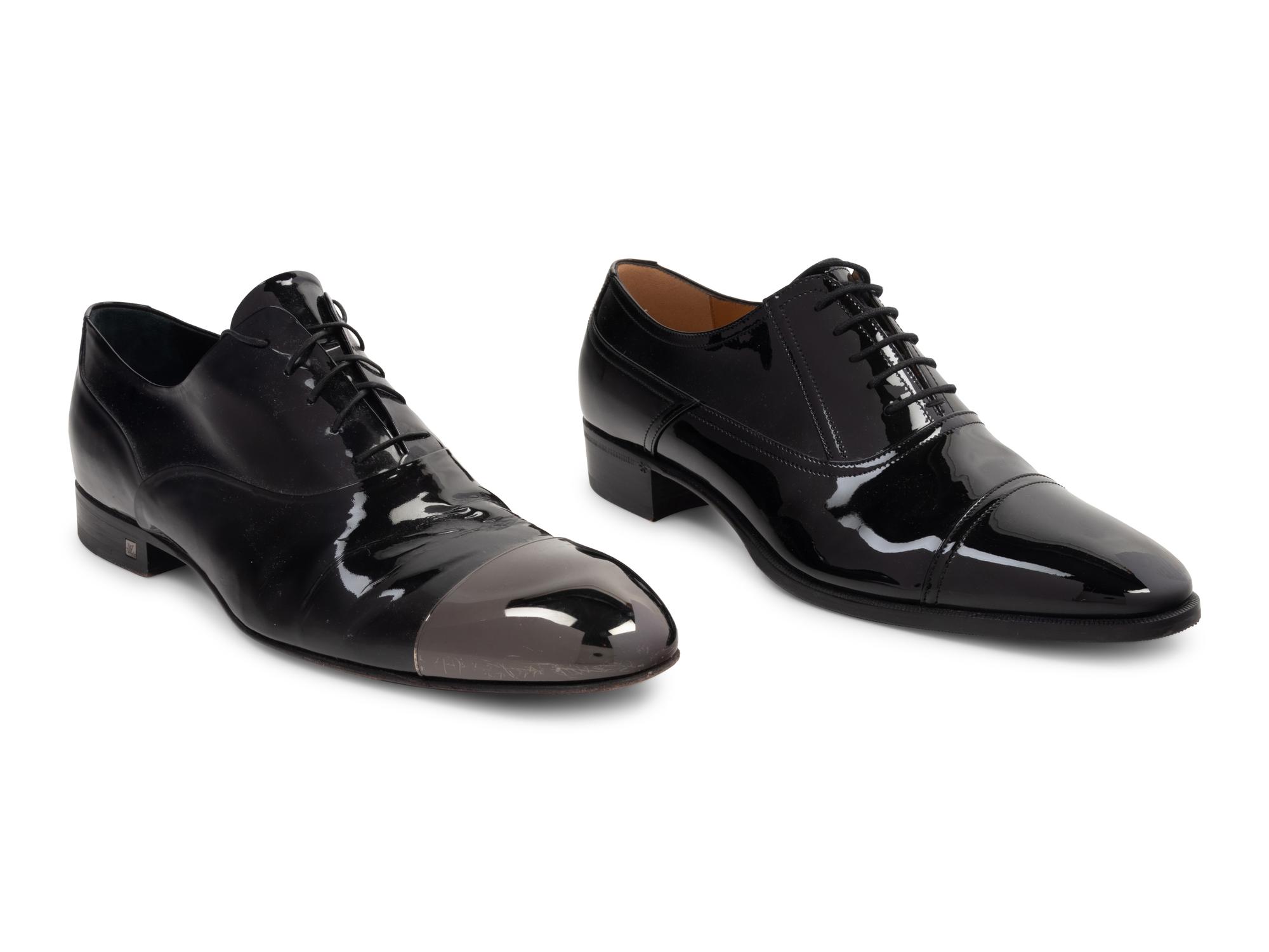 Two Pairs of Men's Patent Dress Shoes, 2010s