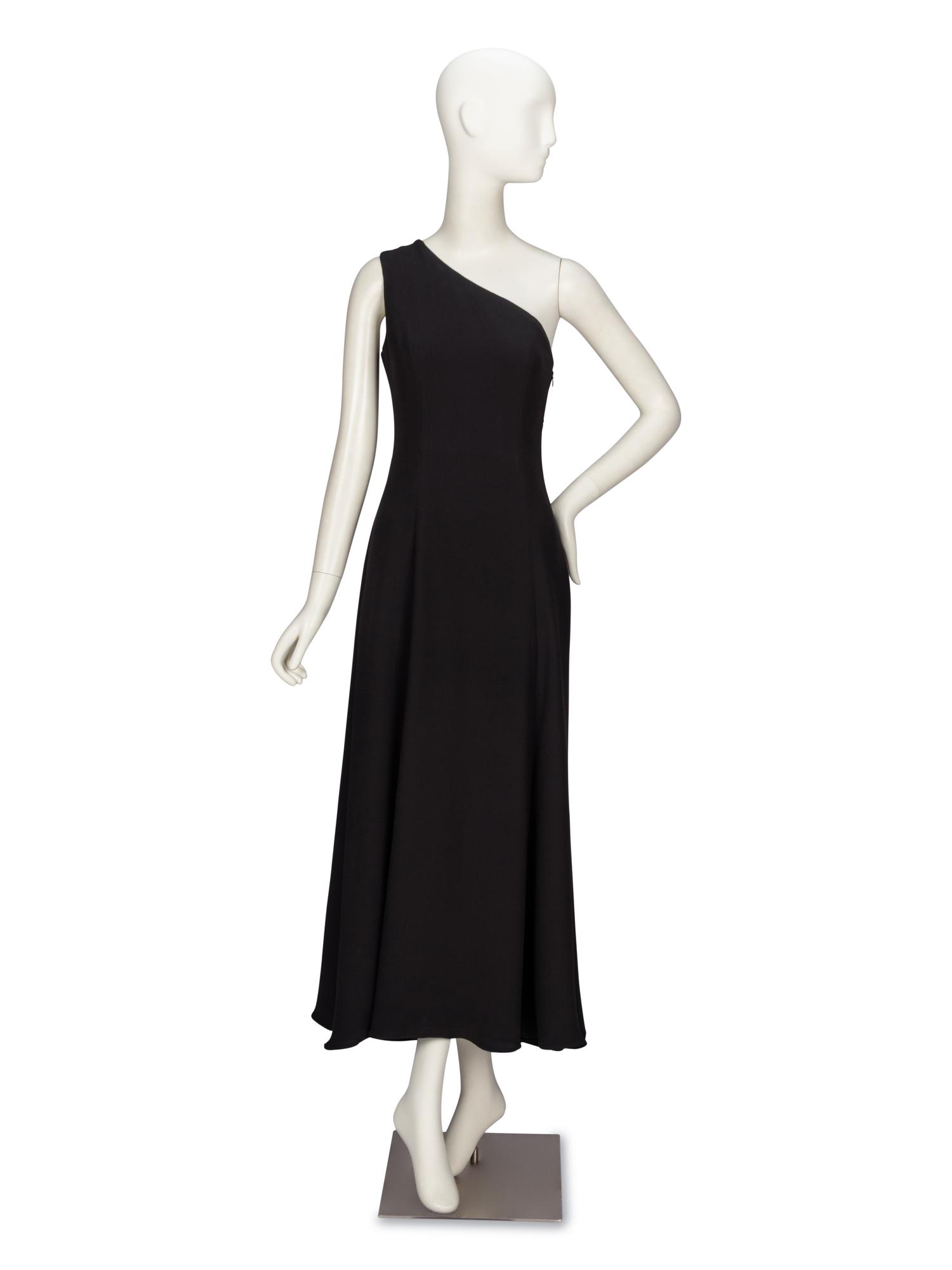 GIORGIO ARMANI, ONE-SHOULDER EVENING GOWN