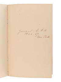 [CIVIL WAR]. BLATCHFORD, Caroline A. (1817-1901). A group of 4 Civil War-era diaries written by Caroline Appleton Blatchford, including discussion of prominent New York families, the ongoing war, and work with the Women's Central Relief Association.