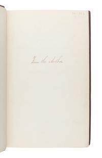 DARWIN, Charles (1809-1882). On the Various Contrivances by which British and Foreign Orchids are Fertilised by Insects, and on the Good Effects of Intercrossing . London: John Murray, 1862.