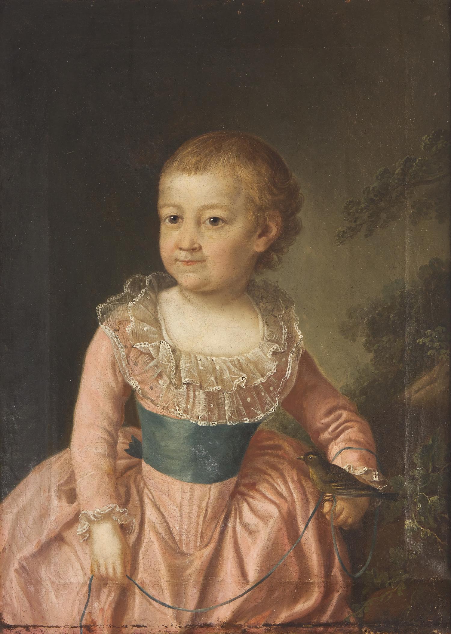 Portrait of a Child with Bird, 1802