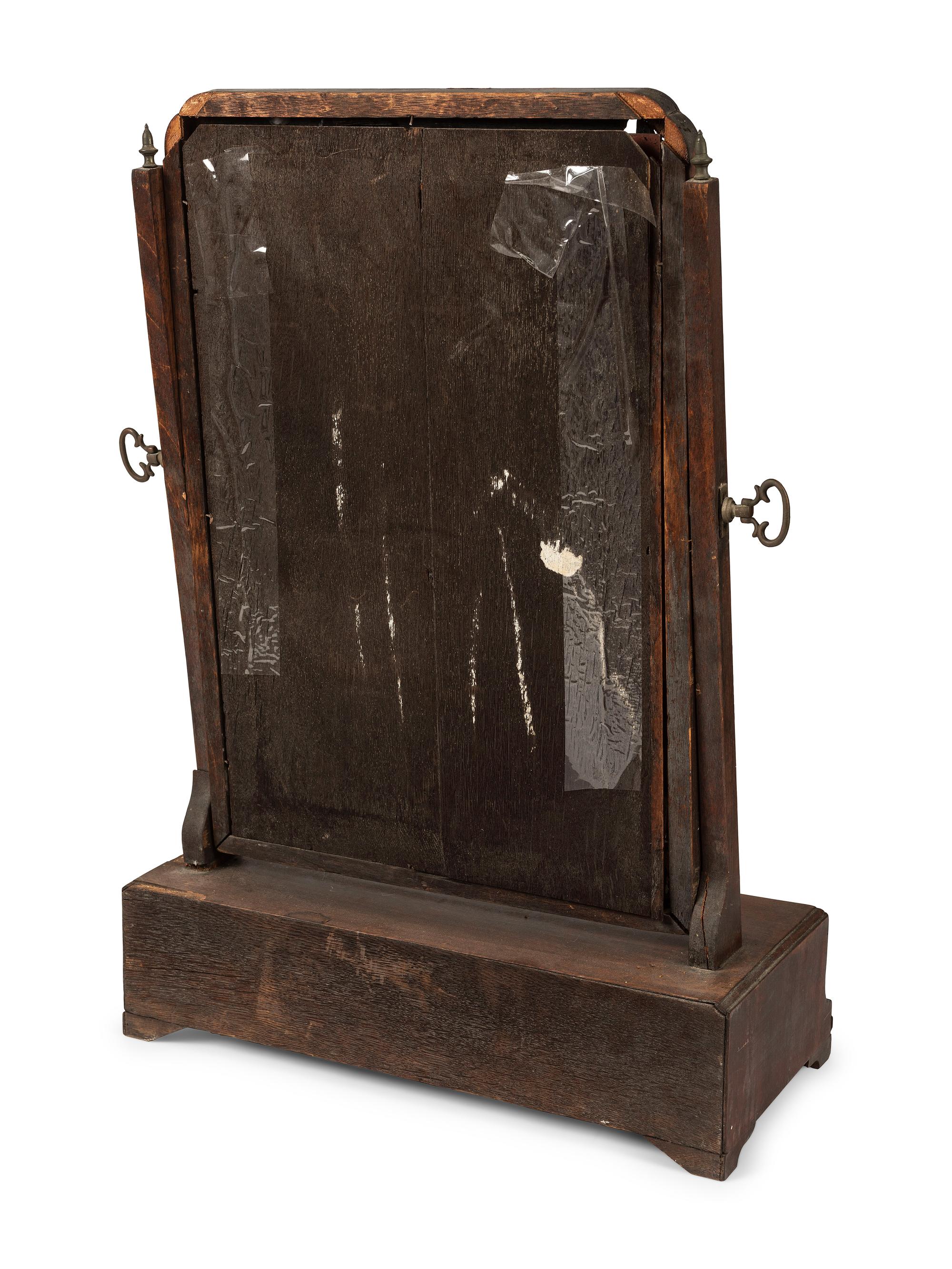 A George II Mahogany Dressing Mirror