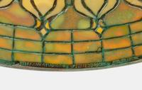 An American Bronze Leaded Table Lamp
