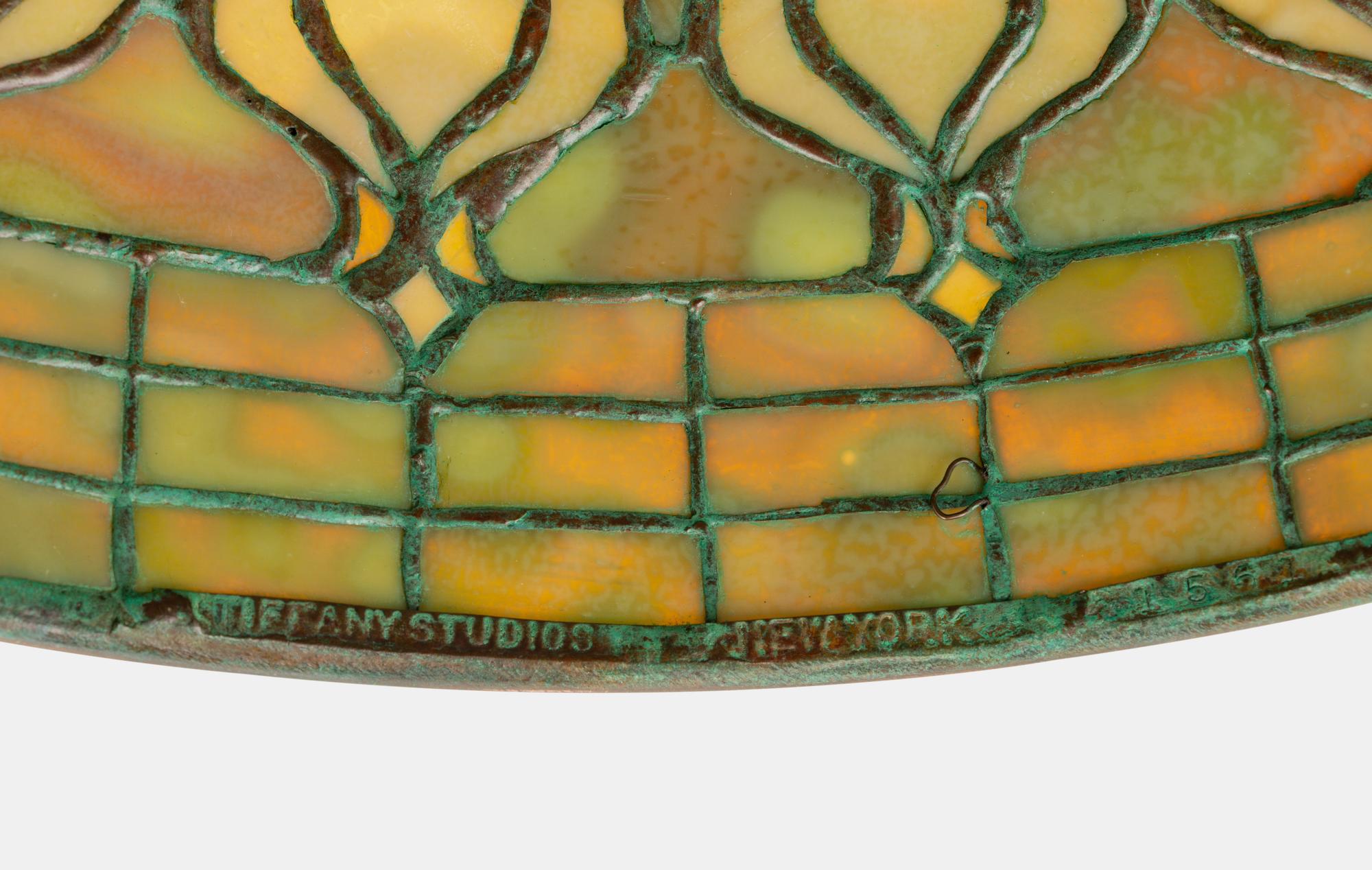 An American Bronze Leaded Table Lamp