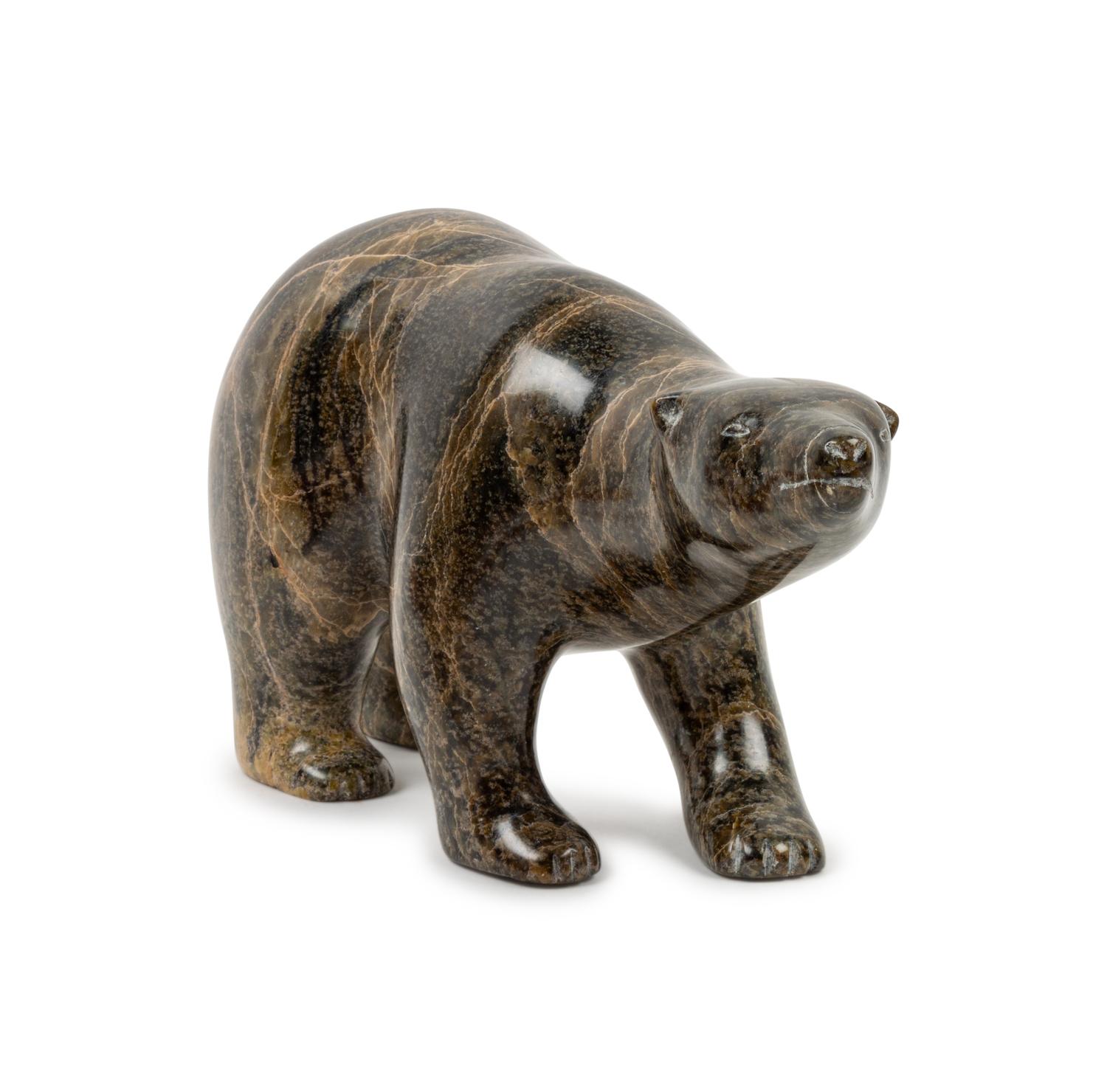 Northwest Coast Rattle and Soapstone Bear