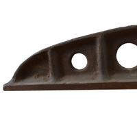 An Industrial Cast Iron Tool 61" W x 3" D x 7" H — United States, Circa 1900