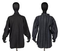 Two Men's Shirts by Issey Miyake, 1980s