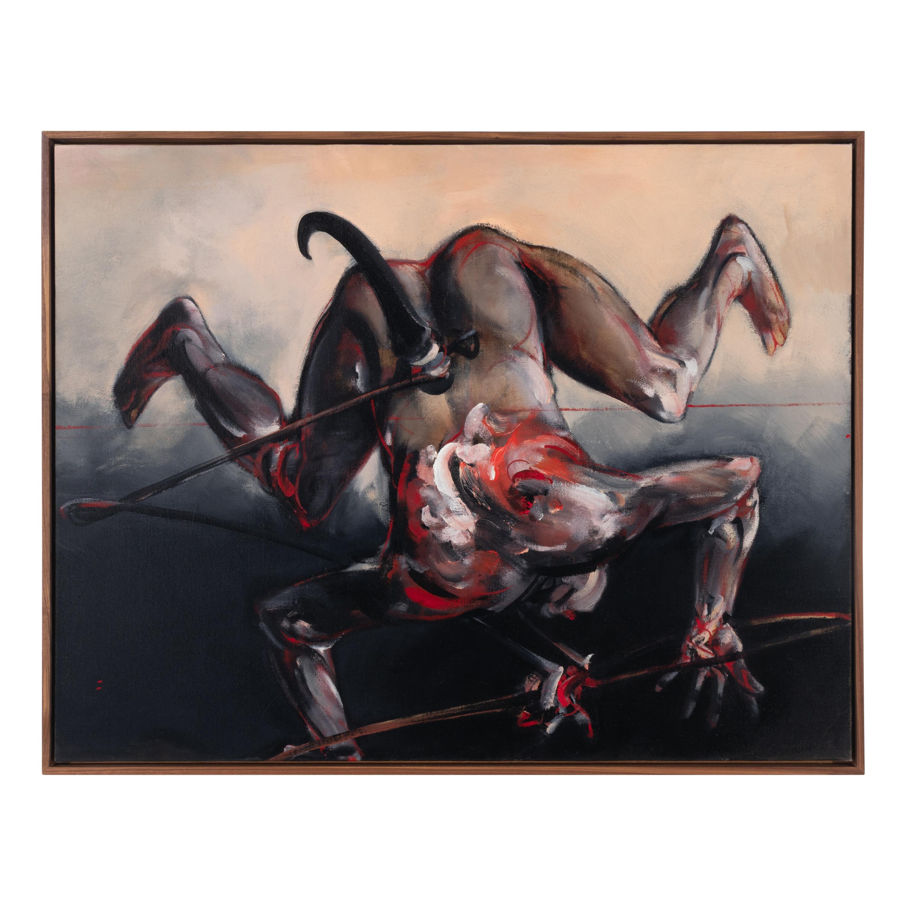 Vladimir Veličković (Serbian, 1935–2019) — Crochet I, Fig. XXVI, 1989