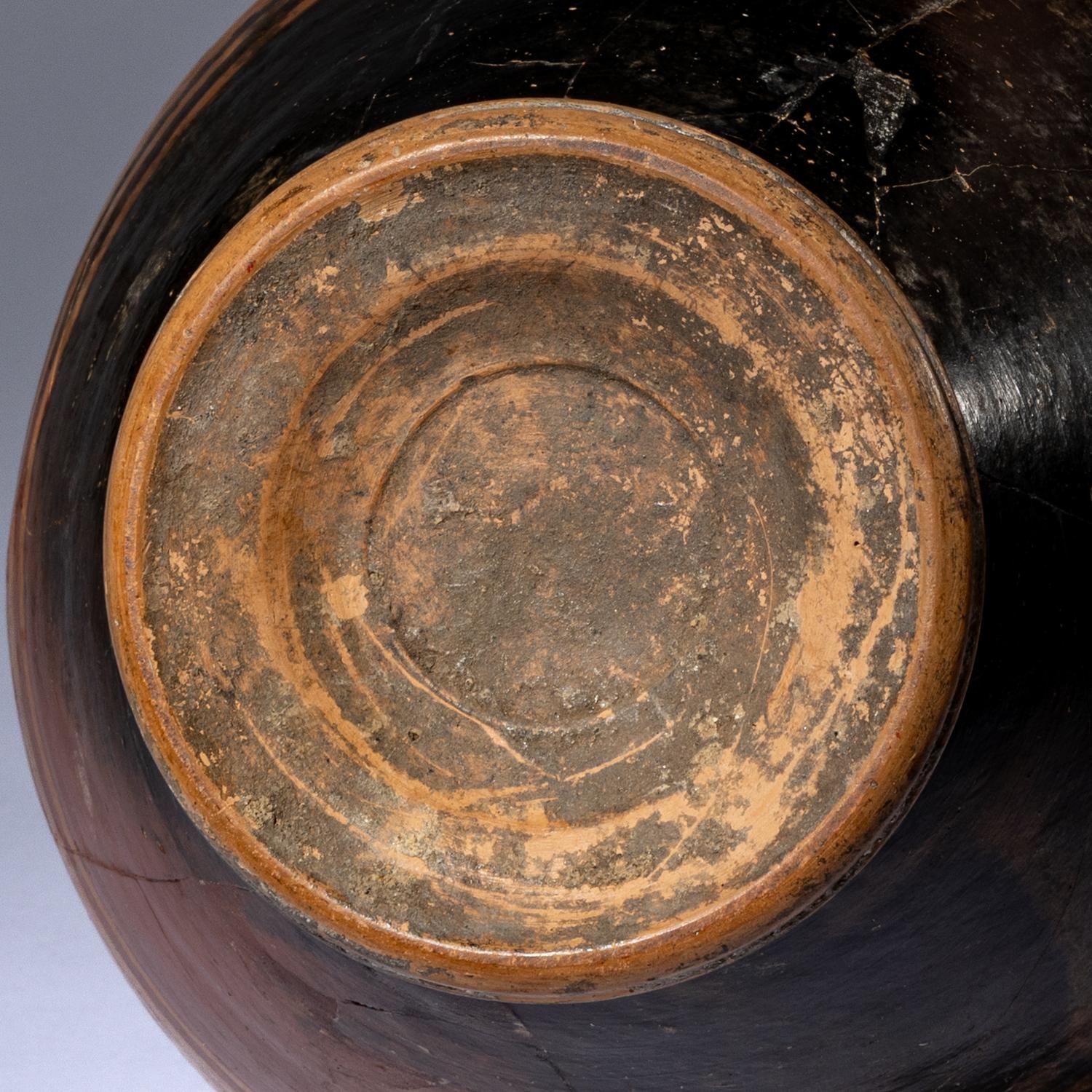 An Etruscan Black-Figured Amphora