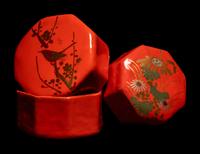 Three Japanese Covered Vessels