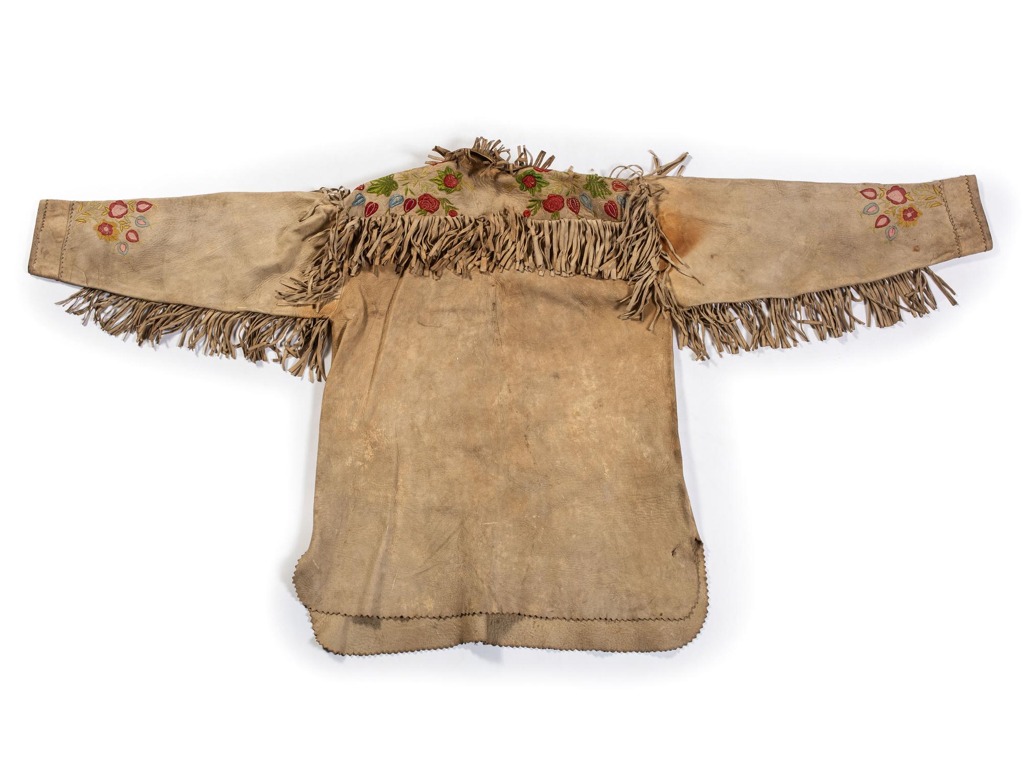 Red River Metis Embroidered Hide Jacket