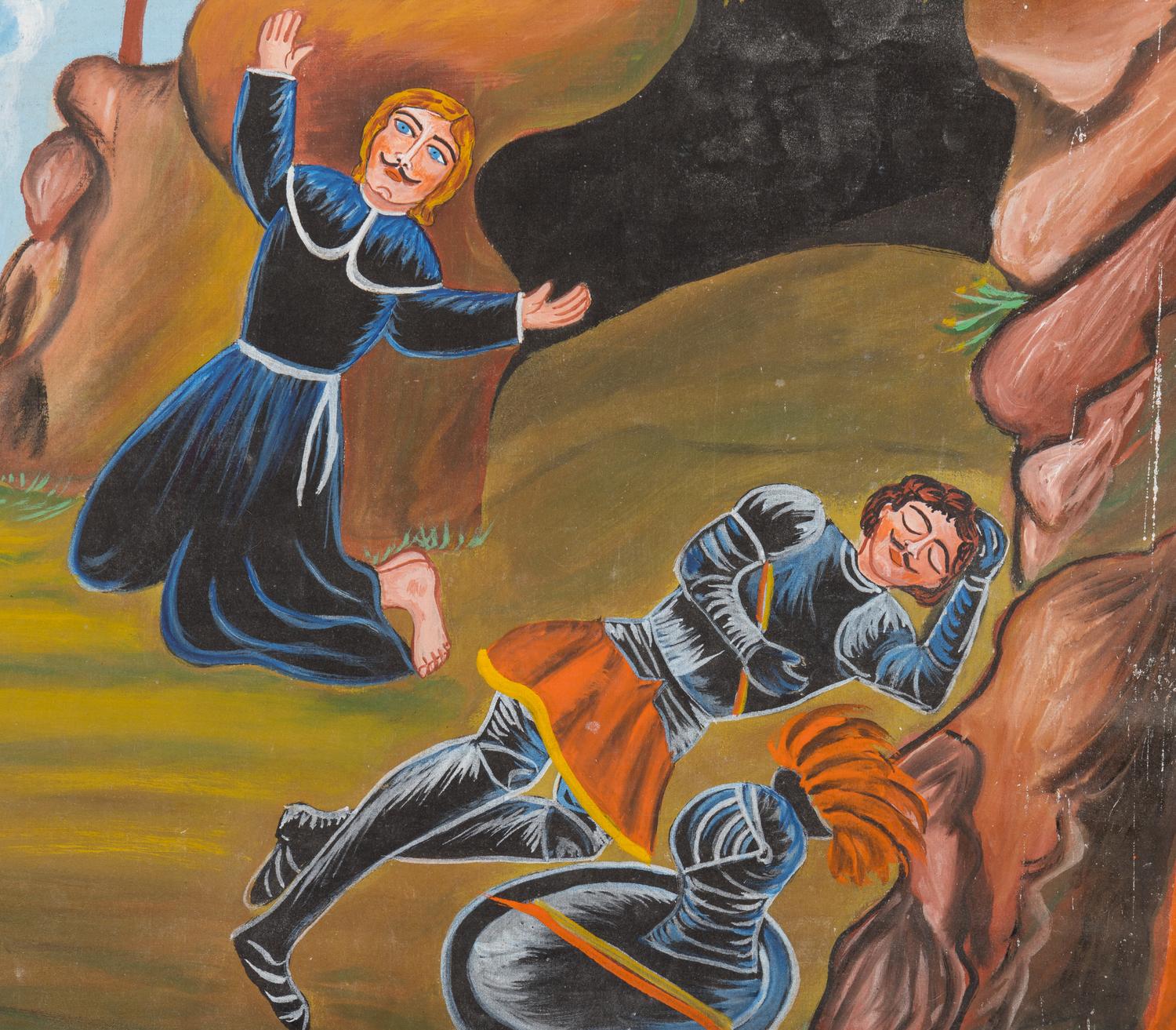 Paradiso and Untitled ( Vision of an Angel With Golden Armor) (a double-sided work)