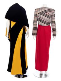 Two Bob Mackie Vintage Dresses, 1980-90s