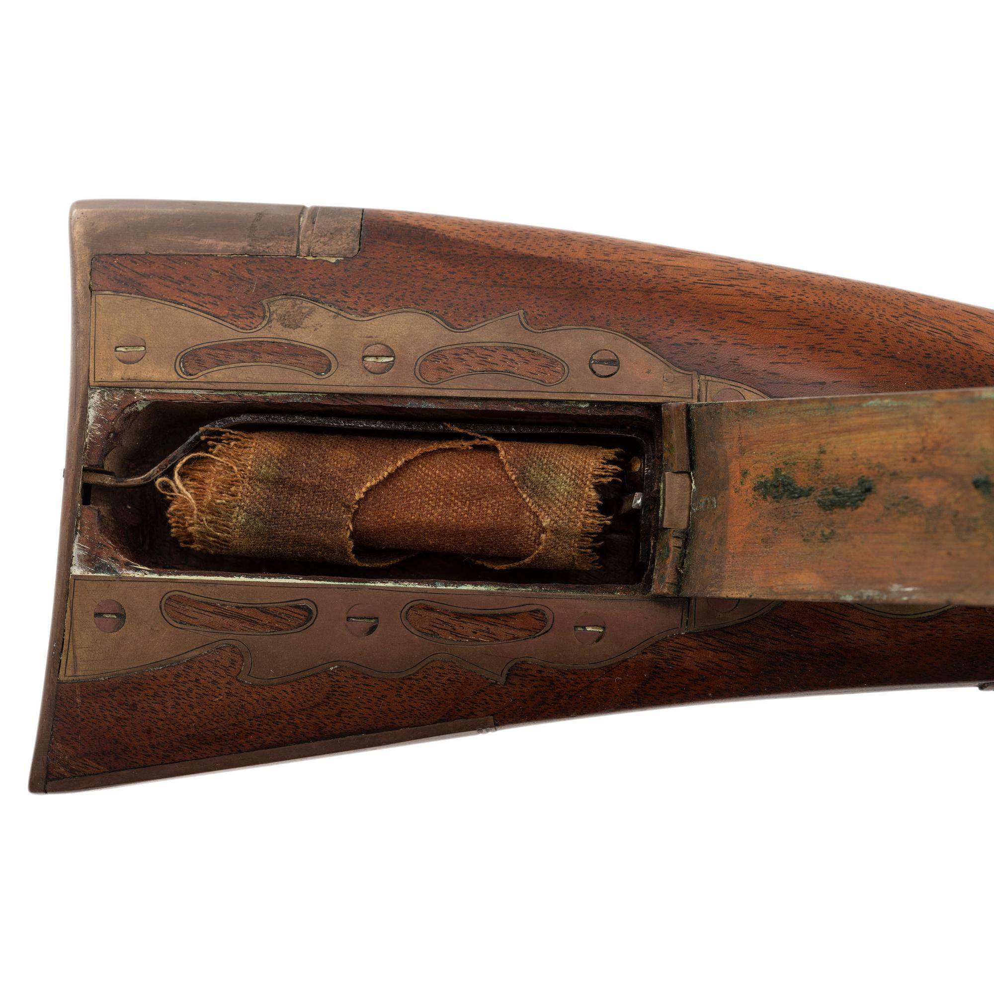 Early 19th Century Fullstock Flintlock Rifle Attributed to "G. Beighey"