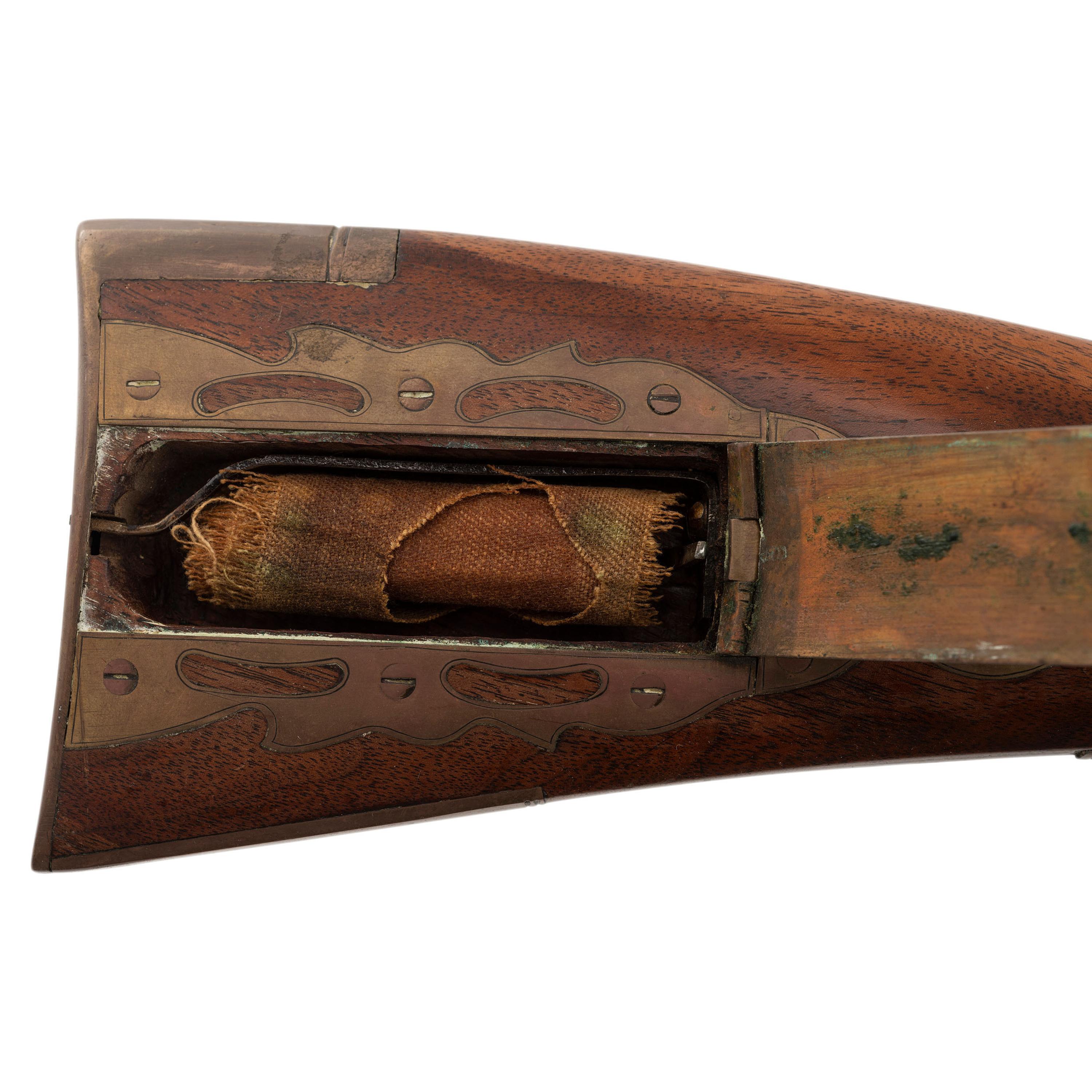 Early 19th Century Fullstock Flintlock Rifle Attributed to "G. Beighey"