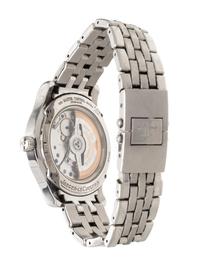 JAEGER-LeCOULTRE, STAINLESS STEEL REF. 147.8.05.S 'MASTER CONTROL HOMETIME' WRISTWATCH