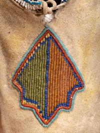 Kiowa Beaded Hide Moccasins