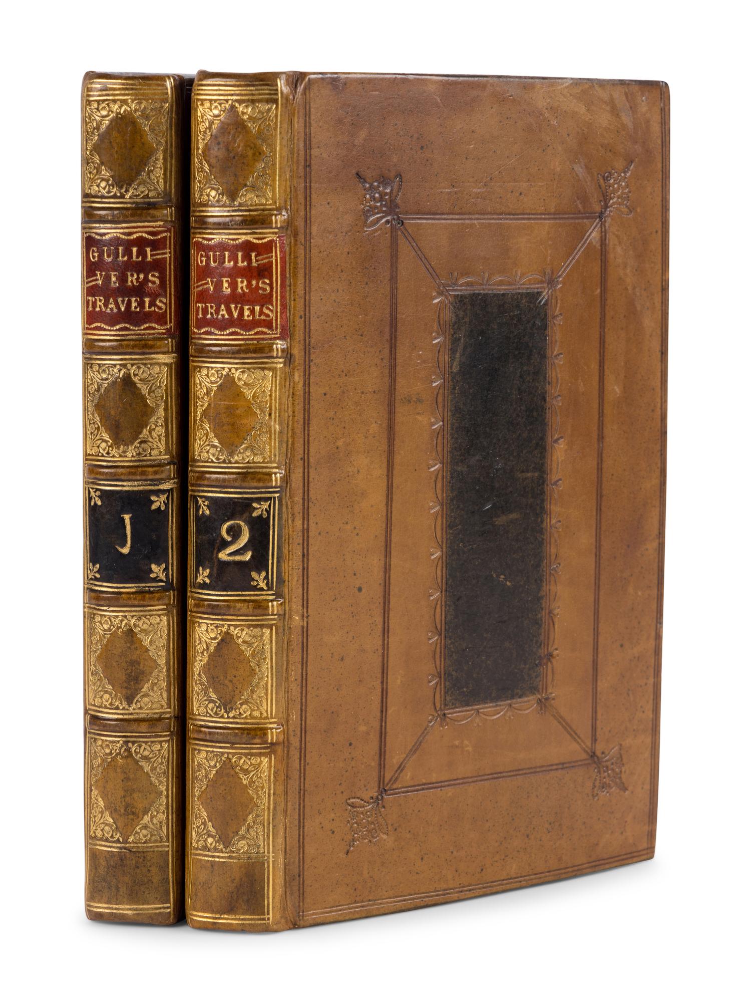 SWIFT, Jonathan (1667-1745). Travels Into Several Remote Nations of the World. In four parts. By Lemuel Gulliver ... London: Printed for Benj. Motte, 1726.
