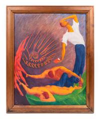 Elizabeth Ogilby, (American, b. 1913), The Ascent of Man, 1940