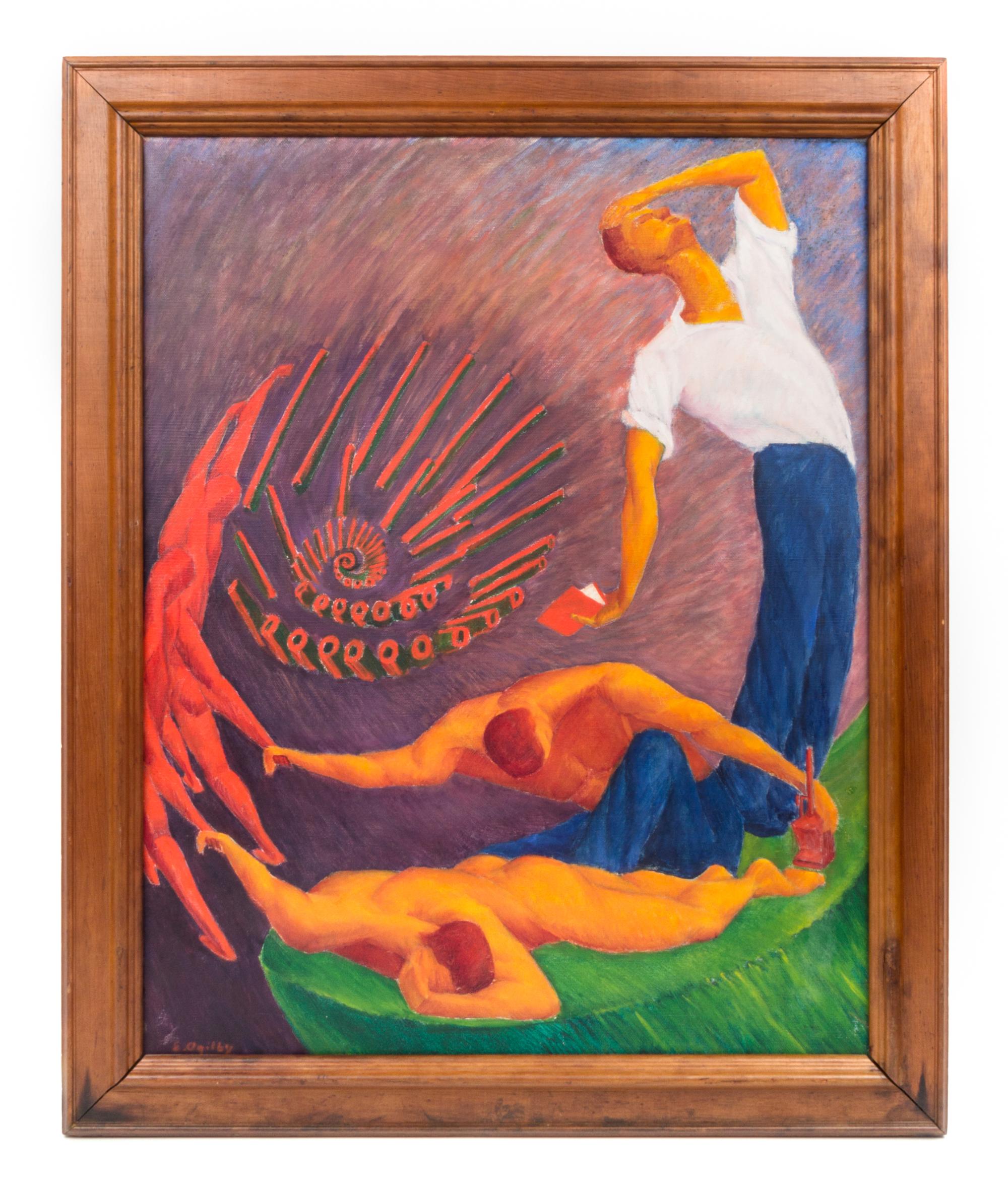 Elizabeth Ogilby, (American, b. 1913), The Ascent of Man, 1940