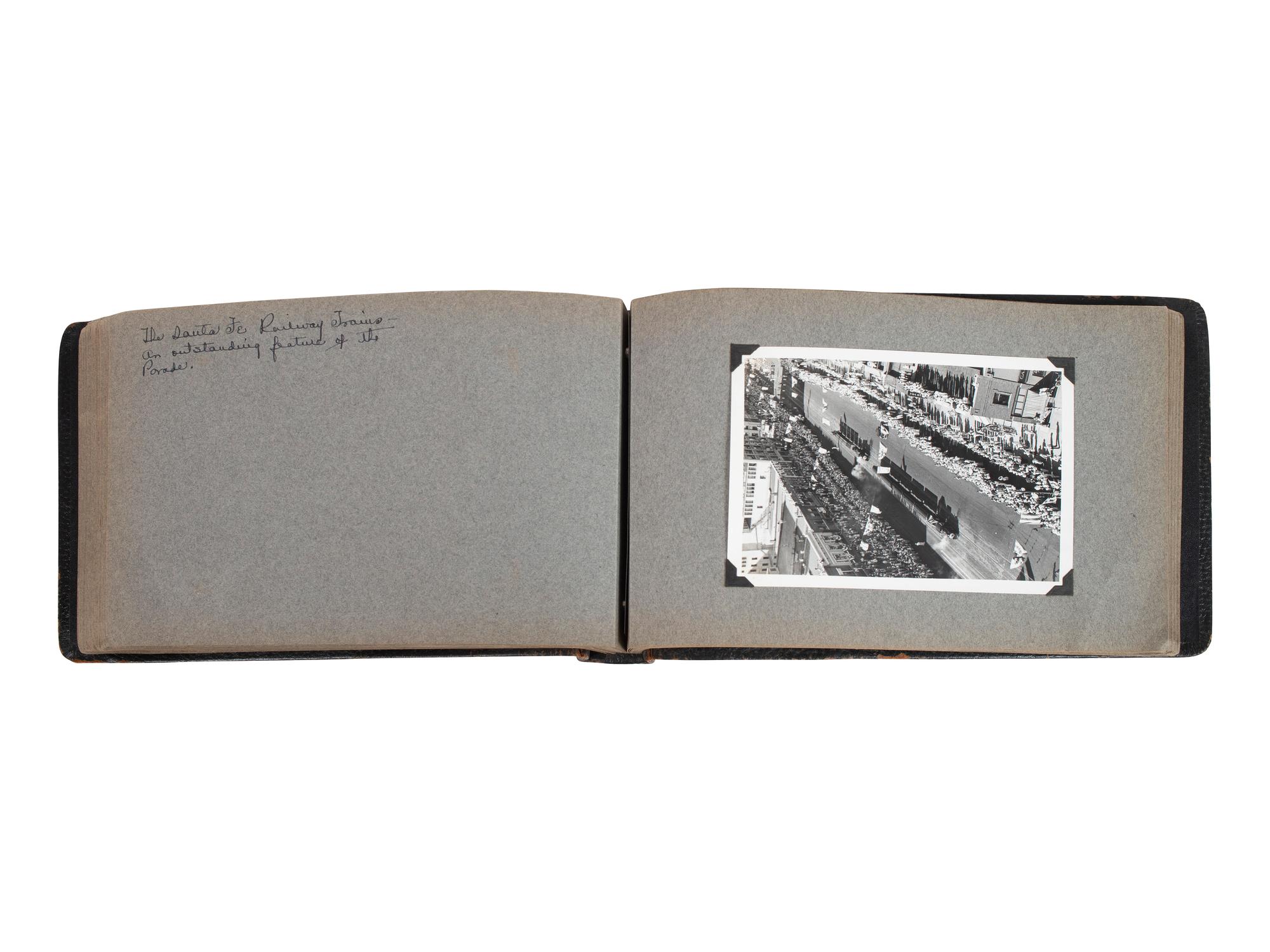 [POLITICS - 1936 ELECTION]. [LANDON, Alfred "Alf" (1887-1987)]. Photographic album from an Alf Landon Parade.