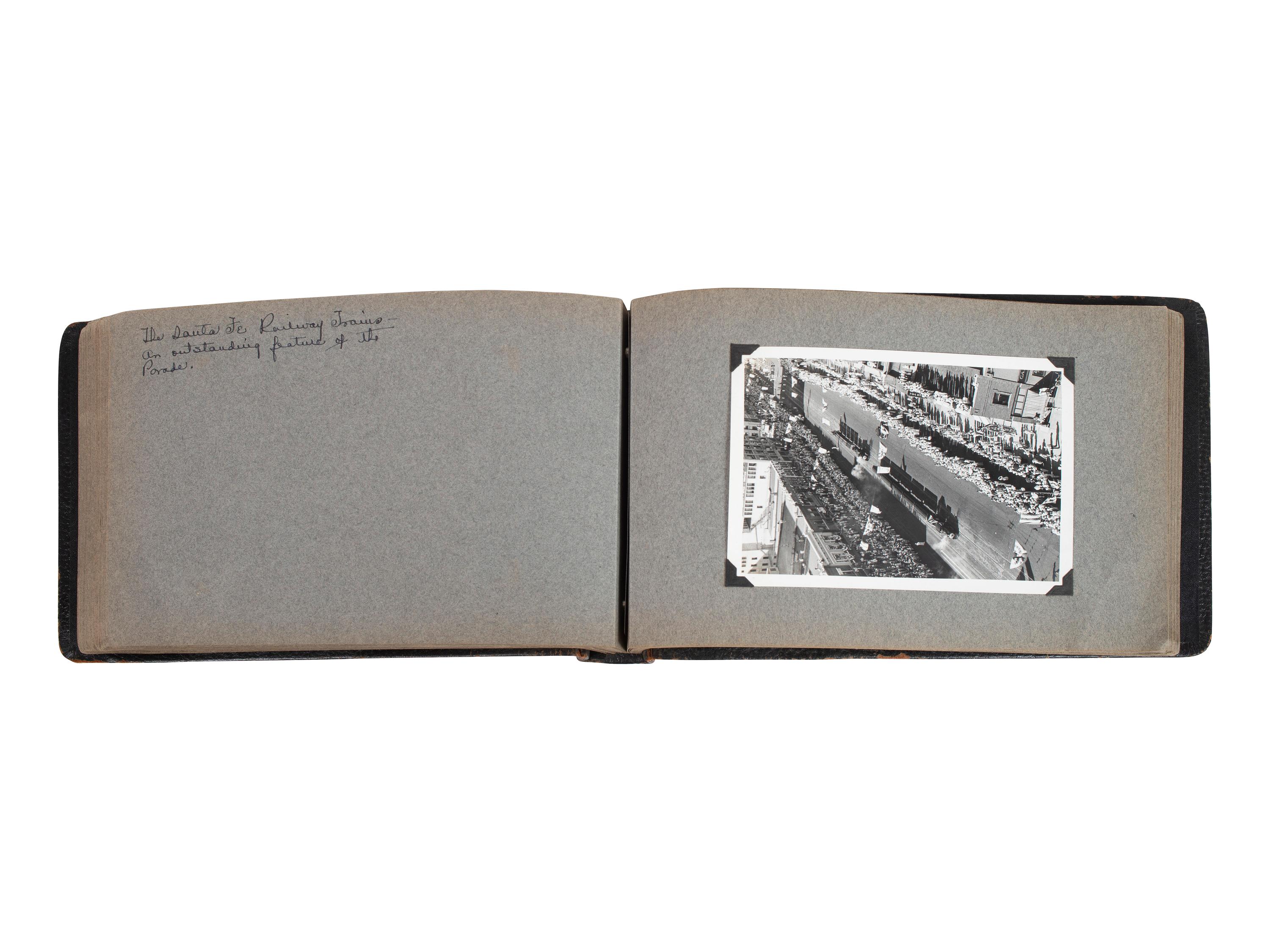 [POLITICS - 1936 ELECTION]. [LANDON, Alfred "Alf" (1887-1987)]. Photographic album from an Alf Landon Parade.