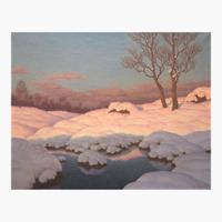 Ivan Fedorovich Choultsé (Russian, 1877–1932) Soir de Novembre (Russie)