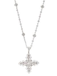 MICHAEL BEAUDRY, PLATINUM AND DIAMOND NECKLACE