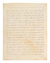 JACKSON, Andrew (1767-1845). Partly printed document signed ("Andrew Jackson"), as President, countersigned by Martin VAN BUREN (1782-1862) as Secretary of State, and J. MacPherson Berrien as Attorney General. 1 October 1830.