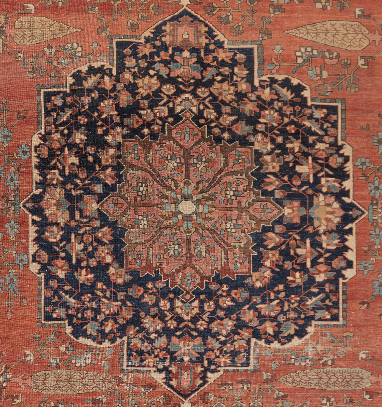 A Ferahan Sarouk Wool Rug