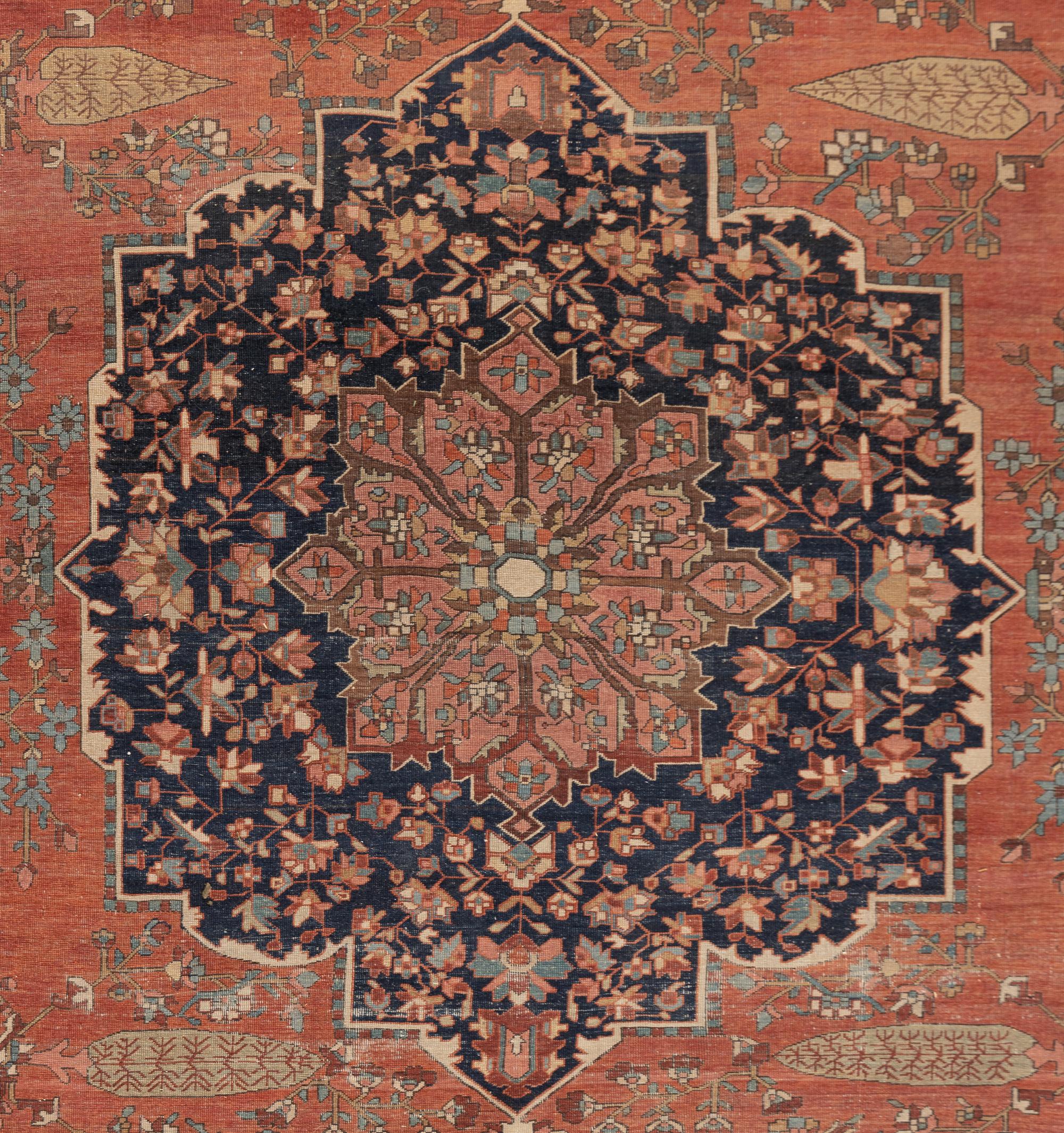 A Ferahan Sarouk Wool Rug