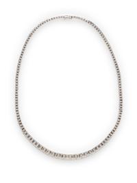 PLATINUM AND DIAMOND NECKLACE