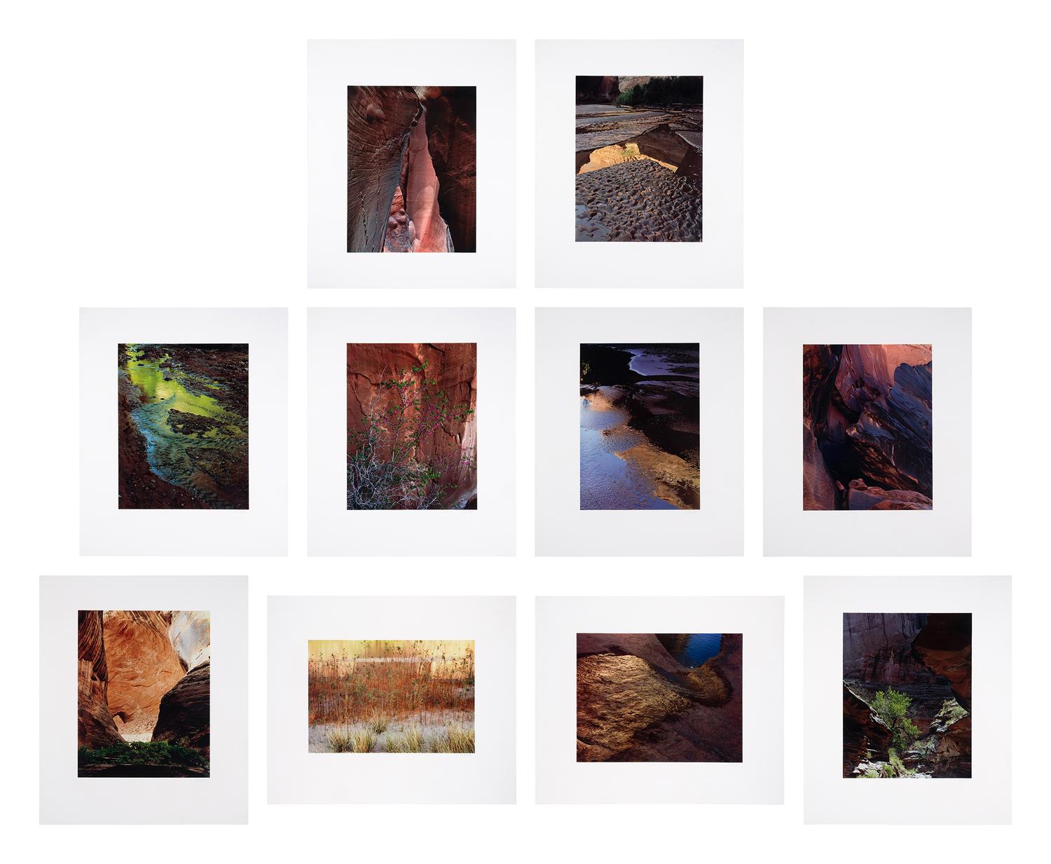 Glen Canyon (complete portfolio of ten with clamshell box), 1961-71; printed 1980