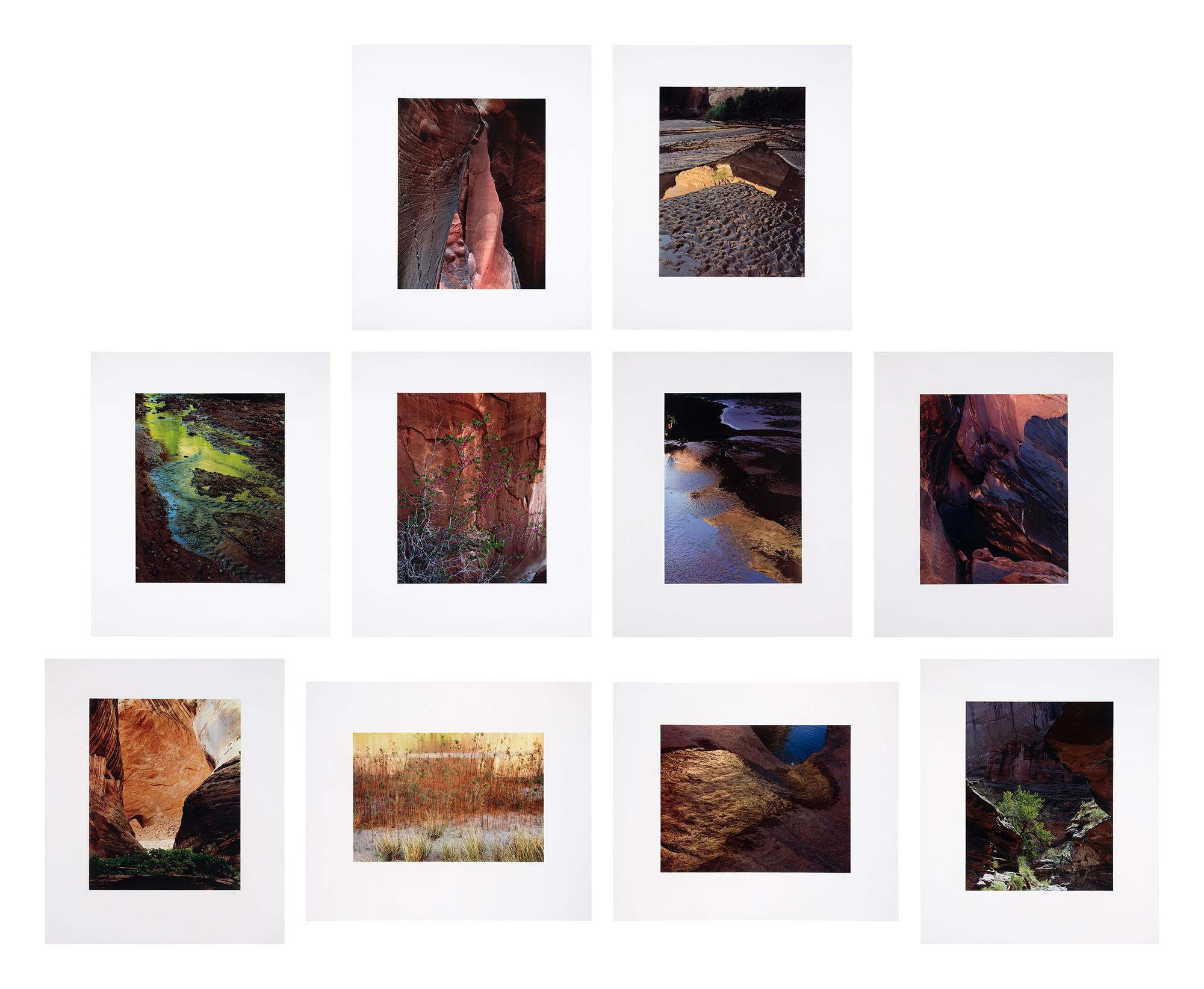 Glen Canyon (complete portfolio of ten with clamshell box), 1961-71; printed 1980