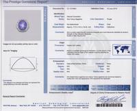 A Platinum, Purple Star Sapphire and Diamond Ring, 11.80 dwts.