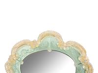 A Venetian Style Murano Glass Framed Mirror
