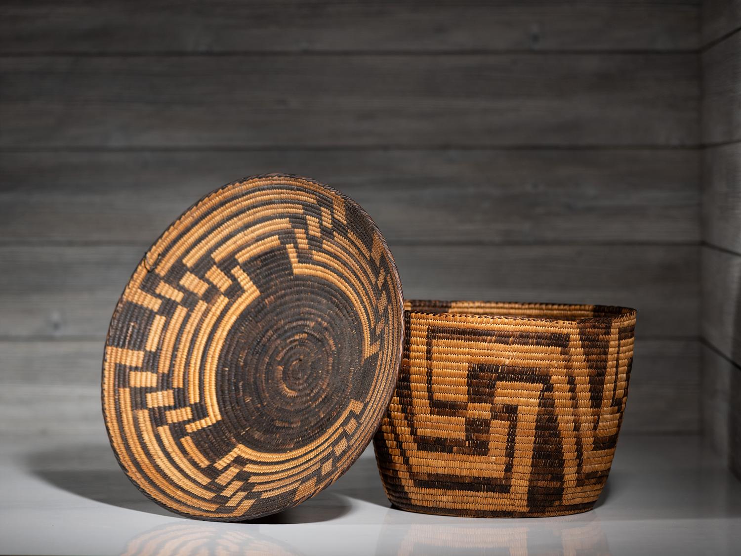 Akimel O'odham Baskets