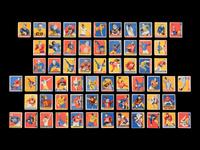A Near Set of 1948 Leaf Football Cards (97/98)