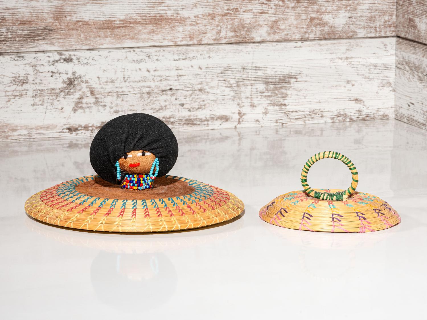 Collection of Seminole Baskets