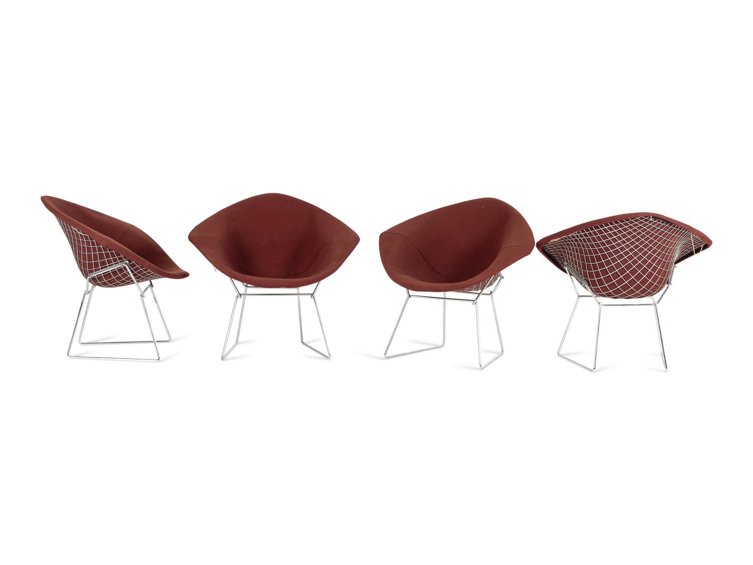 Four Diamond Chairs Knoll, Attribution