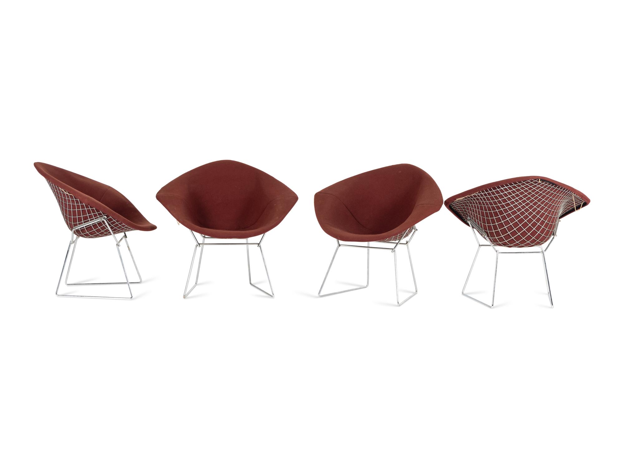 Four Diamond Chairs Knoll, Attribution