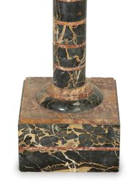A Continental Bi-Color Marble Pedestal
