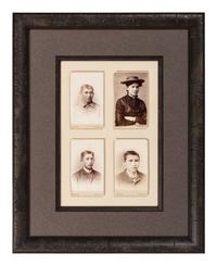 [NATIVE AMERICANS]. ROGERS, A.L., photographer. CDV of a Carlisle student. Carlisle, PA: ca 1885.