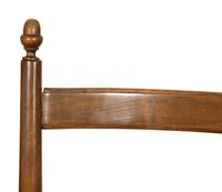 A Set of Six French Provincial Carved Walnut Dining Chairs